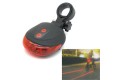 Bicycle Led Laser Tail Light Safety Rear Lamp