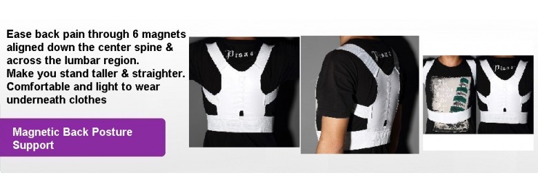 Magnetic Back Posture Support